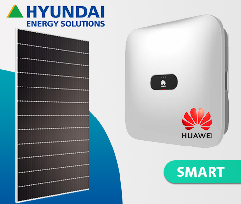 Hyundai Photovoltaikanlagen mit Huawei Wechselrichter Hybrid